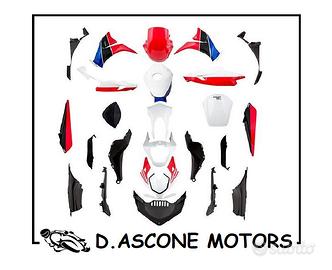 KIT CARENE ABS CBR 1000 2012-2016 VERNICIATE 23 PZ