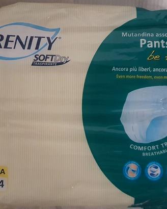Pannoloni serenity pants L extra mutandina  8 Conf