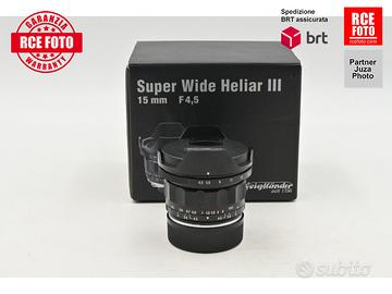 Voigtlander Super Wide Heliar 15 F4.5 III (Leica)