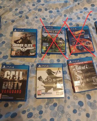 videogiochi vari ps4 ( anche separatamente)