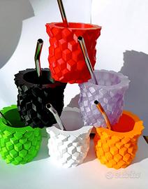 mate argentino con bombilla 