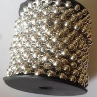 ROTOLO FILO PERLE ROTONDE 11 METRI PER DECORAZIONI