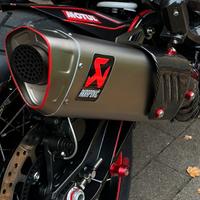 Zontes 350 scarico Akrapovic