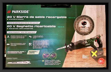Nuovo!Seghetto Parkside gattuccio BATTERIA GARANZ