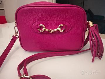 borsa fucsia da donna 
