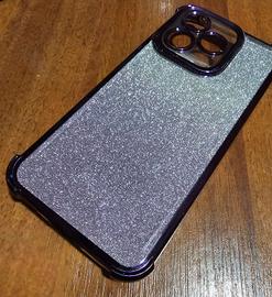 Cover Glitter Viola per Honor 400 Lite