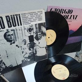 Carlo BUTI + Giorgio Consolini set 2 lp vinile '84