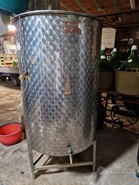 contenitori acciaio inox 18/10 500 litri
