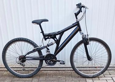 Mountain bike 24 pollici 18 marce ammortizzata