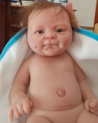 Reborn doll in silicone 