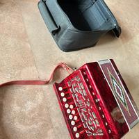 Organetto diatonico 1 fila / 2 bassi – tonalità Si