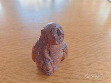 Statuina da collezione di Budda seduto