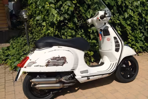 marmitta inox doppio scarico vespa 300 gts gtv