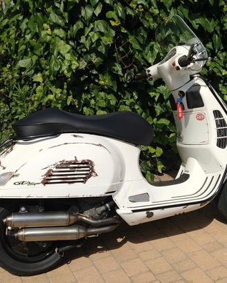 marmitta inox doppio scarico vespa 300 gts gtv