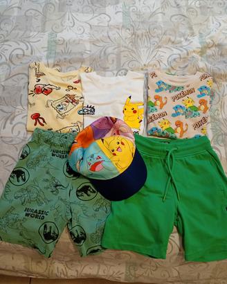Abbigliamento bambino 6 anni.