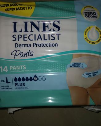 Pannoloni Lines Specialist Derma Protection Pants 