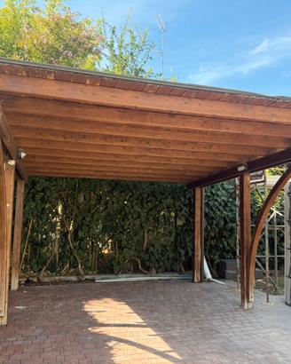 Tettoia carport 2 posti auto