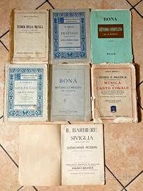 Rarità: 7 Metodi Musicali Vintage (1930-40) Bona..