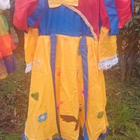 costumi di carnevale biancaneve o arlecchina 