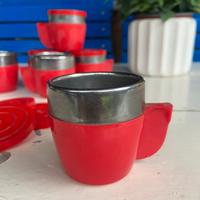 Set tazzine bar vintage anni 70