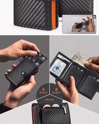 Portafoglio Smart Ultra Sottile Uomo