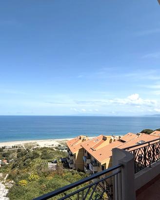 Serri - 4 locali, vista mare, con posto auto