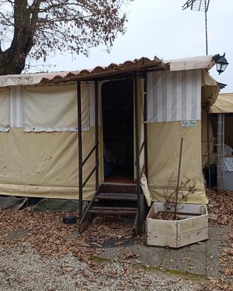 Roulotte 4+2 posti + veranda attrezzata