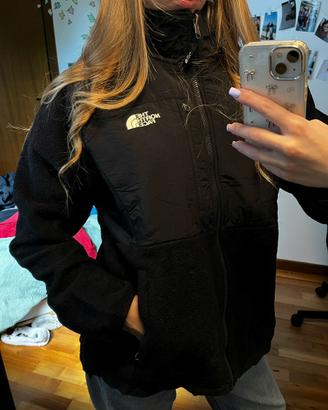 Giacca In Pile The North Face Denali Nero Bianco L