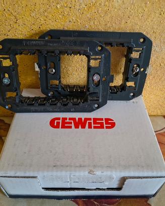 DUE PLACCHE GEWISS