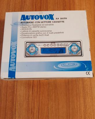 Autoradio Autovox a cassette