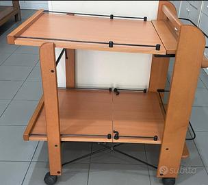 Carrello portavivande foppa pedretti