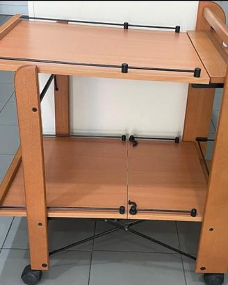 Carrello portavivande foppa pedretti