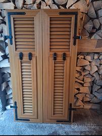 6 Finestre/infissi+7 coppie scuri finstral