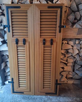 6 Finestre/infissi+7 coppie scuri finstral