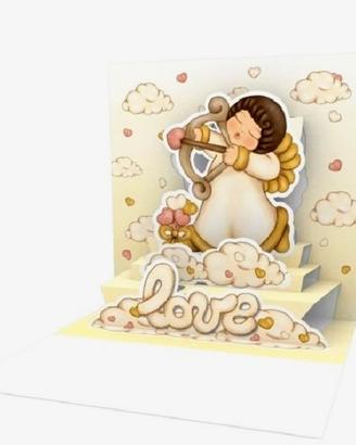 Thun Biglietto Origamo 3D Angelo (piccolo) NUOVO