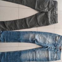 jeans pantaloni uomo tg 48 Alcott denim, coppia 