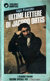 ULTIME LETTERE DI JACOPO ORTIS di Ugo Foscolo