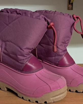 scarponi neve bambina