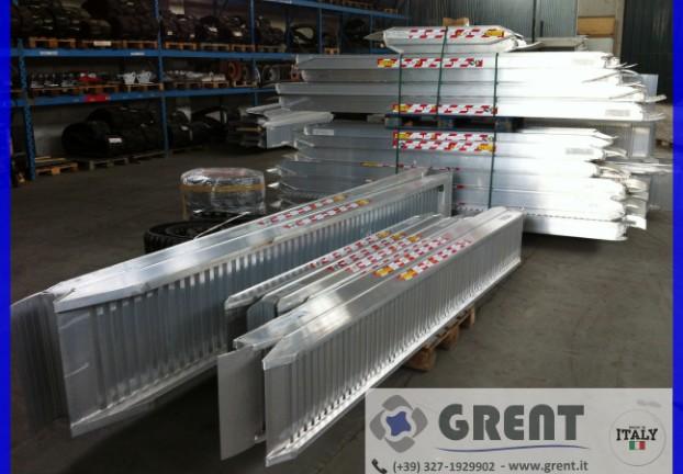 Rampe Alluminio 3,0 Mt. Portata 3.500 Kg