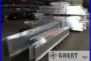 Rampe Alluminio 3,0 Mt. Portata 3.500 Kg