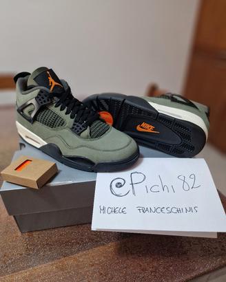 Jordan 4 retro  undefeated Size 44