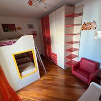 Cameretta Moretti Compact 2 letti + Armadio e Como