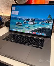 MacBook Pro 16” Space Gray con scatola e garanzia