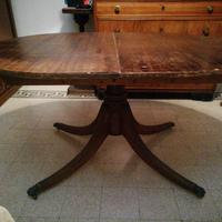 TAVOLO INGLESE VITTORIANO MOGANO 800