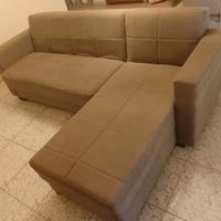 divano letto con penisola 