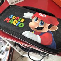 custodia Nintendo switch super Mario e due joystic