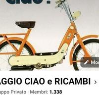 PIAGGIO CIAO E RICAMBI SU F.B.