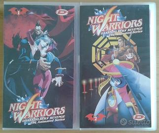 Night Warriors VHS 1 - 2 Anime Dynamic Italia