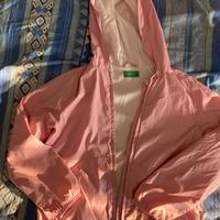 Giacca a vento bambina 8-9 anni Benetton
