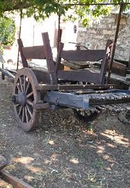 carro a buoi antico